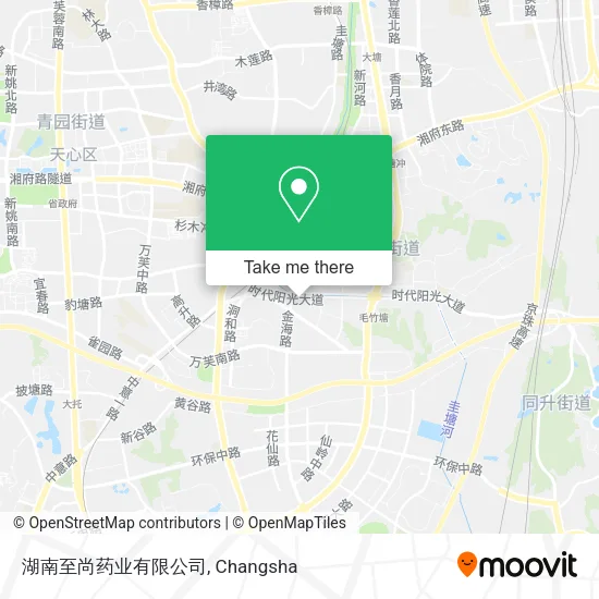 湖南至尚药业有限公司 map
