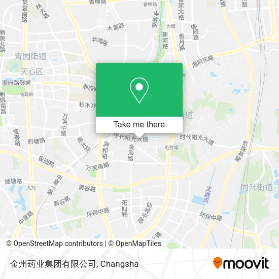 金州药业集团有限公司 map