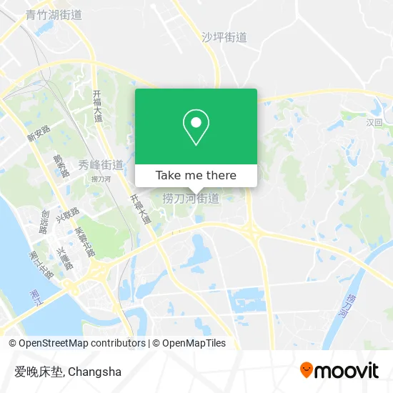 爱晚床垫 map