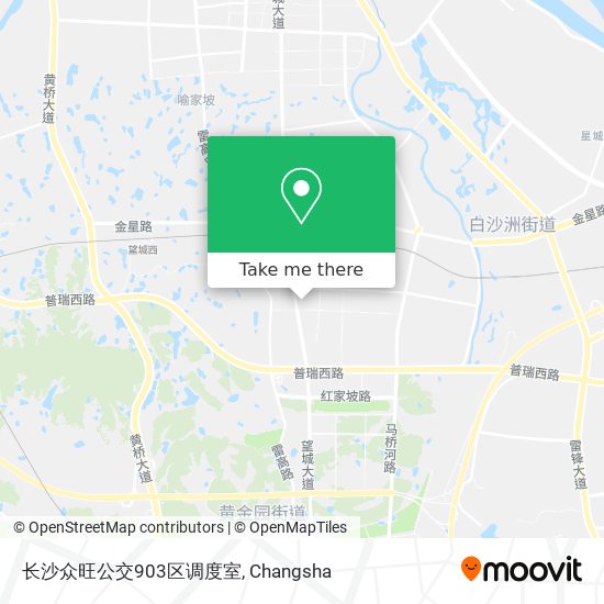长沙众旺公交903区调度室 map