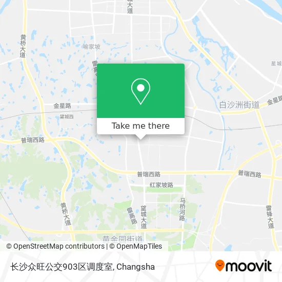 长沙众旺公交903区调度室 map