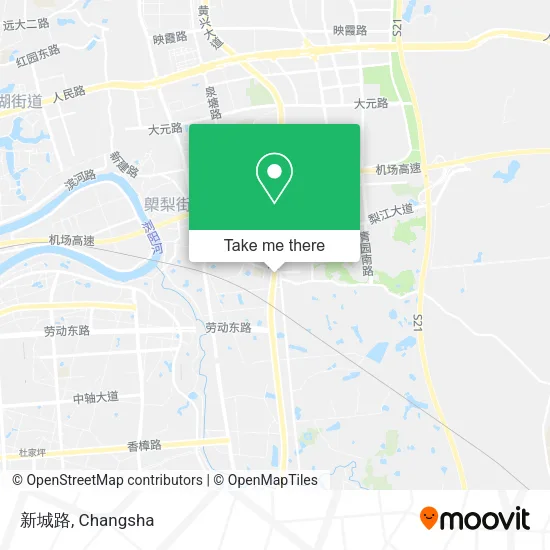 新城路 map