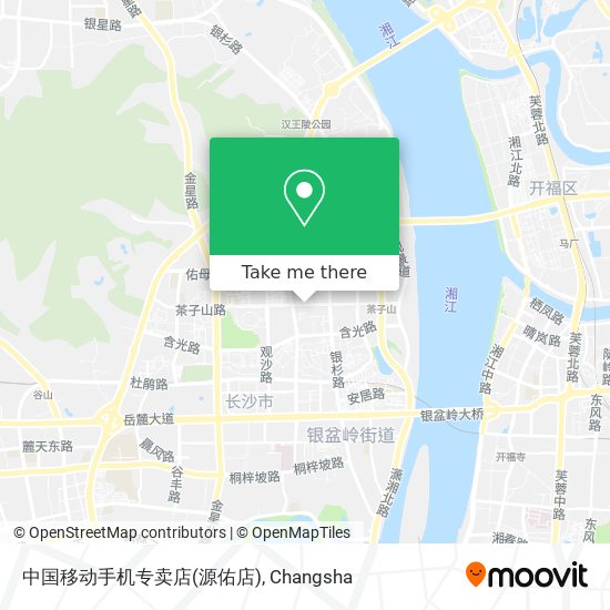 中国移动手机专卖店(源佑店) map