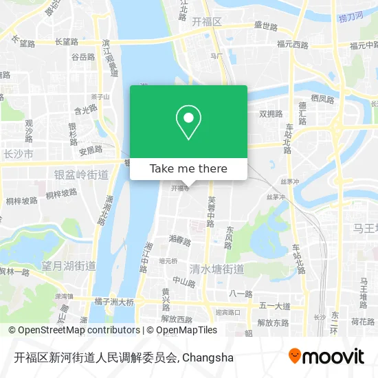 开福区新河街道人民调解委员会 map