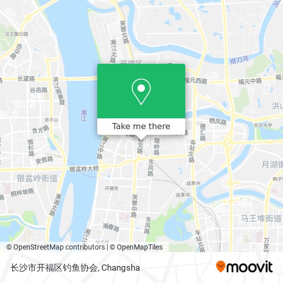 长沙市开福区钓鱼协会 map