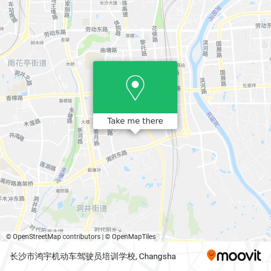 长沙市鸿宇机动车驾驶员培训学校 map