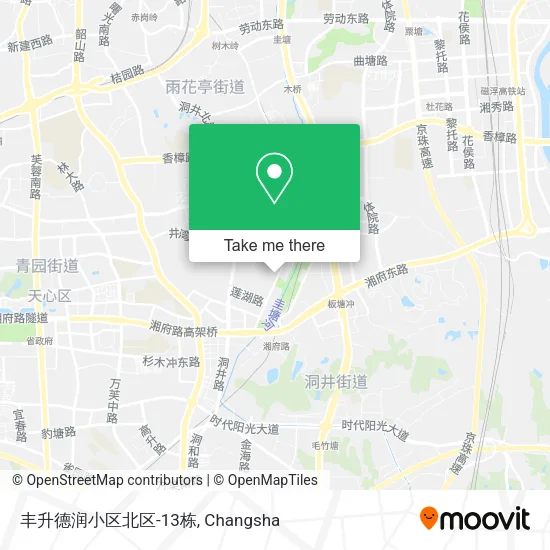 丰升德润小区北区-13栋 map
