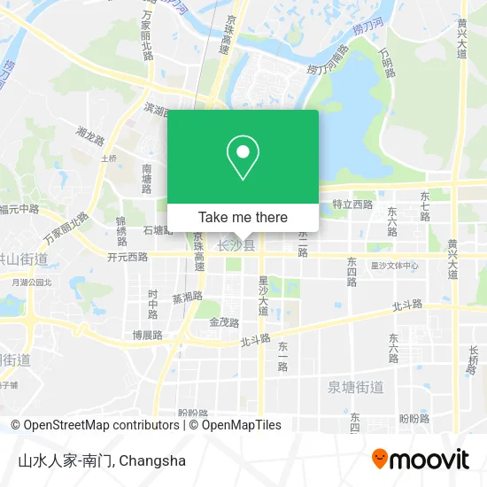 山水人家-南门 map