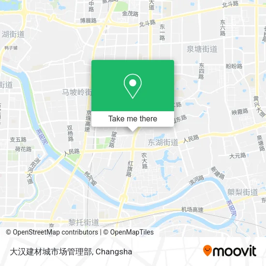 大汉建材城市场管理部 map