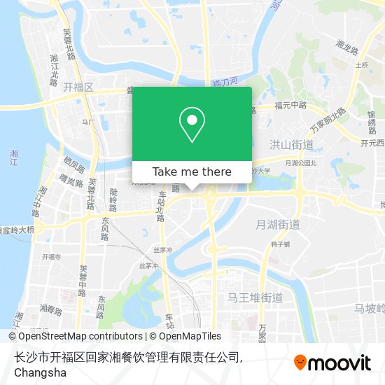 长沙市开福区回家湘餐饮管理有限责任公司 map