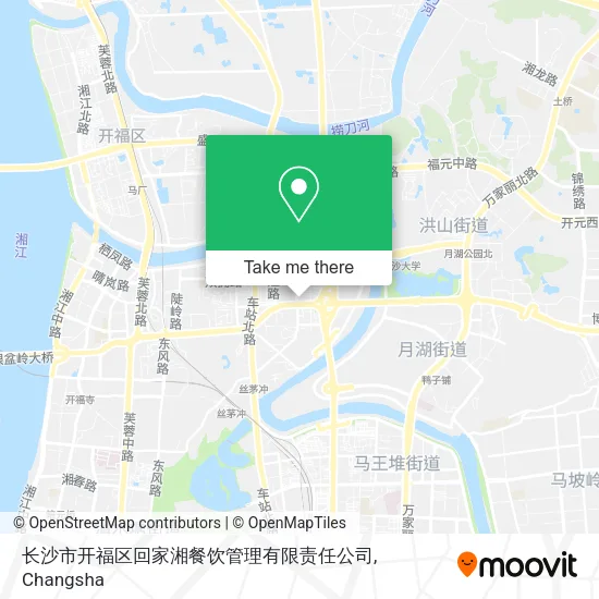 长沙市开福区回家湘餐饮管理有限责任公司 map