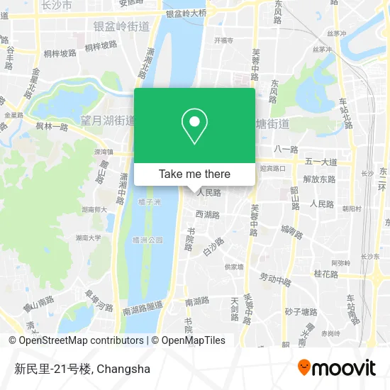 新民里-21号楼 map