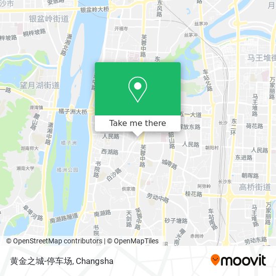 黄金之城-停车场 map