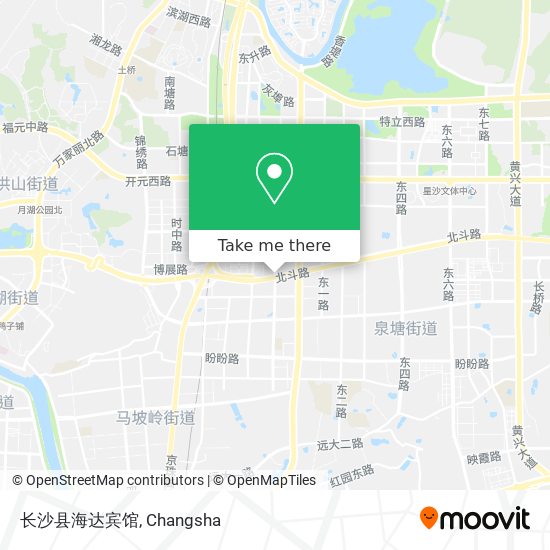 长沙县海达宾馆 map
