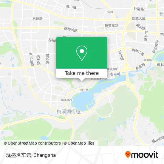 珑盛名车馆 map