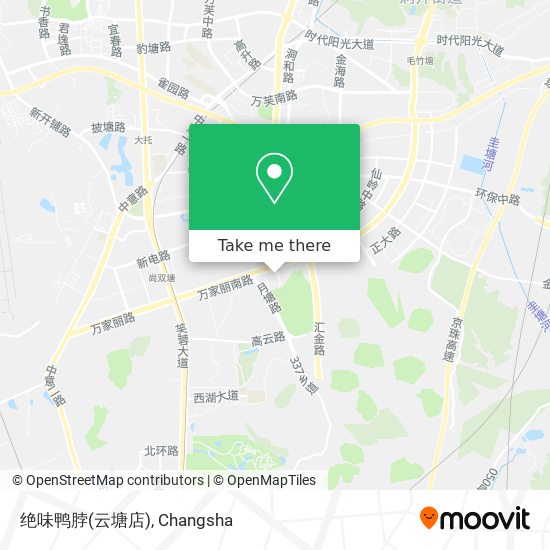 绝味鸭脖(云塘店) map