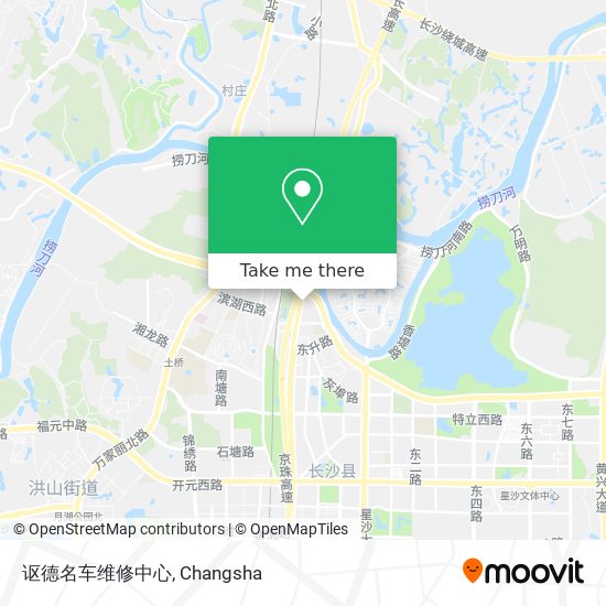 讴德名车维修中心 map