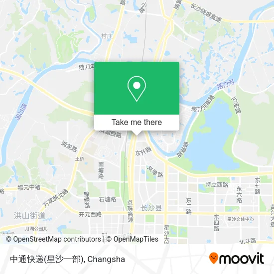 中通快递(星沙一部) map