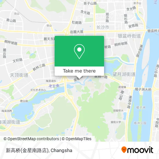 新高桥(金星南路店) map