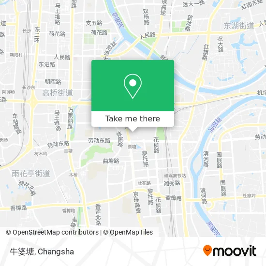 牛婆塘 map