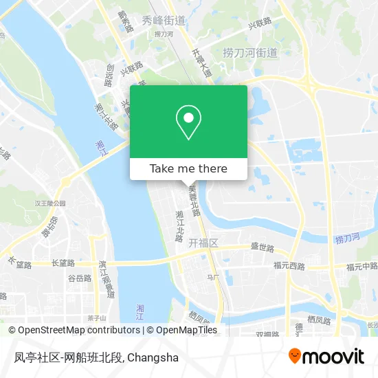 凤亭社区-网船班北段 map
