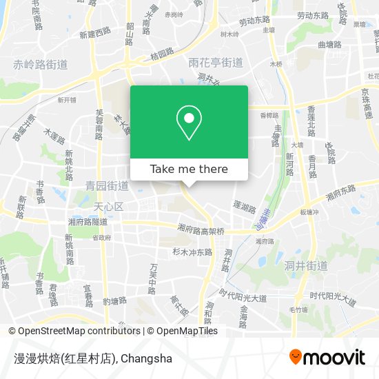 漫漫烘焙(红星村店) map