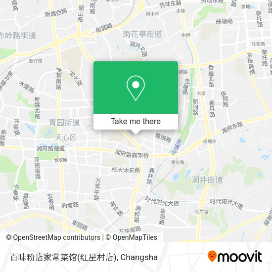 百味粉店家常菜馆(红星村店) map