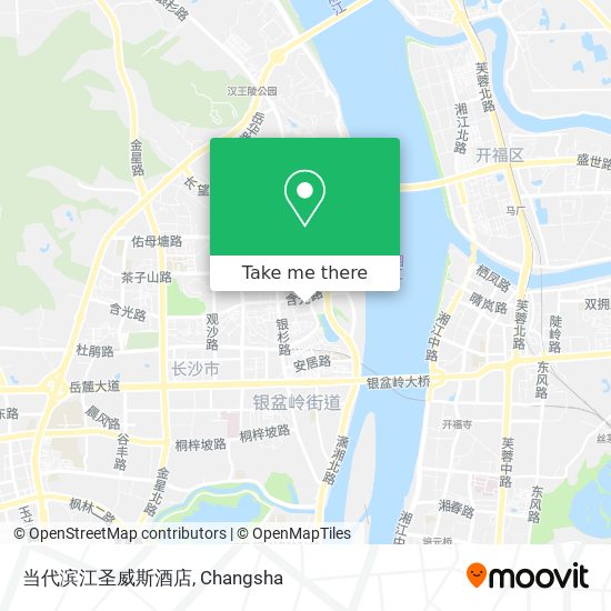 当代滨江圣威斯酒店 map