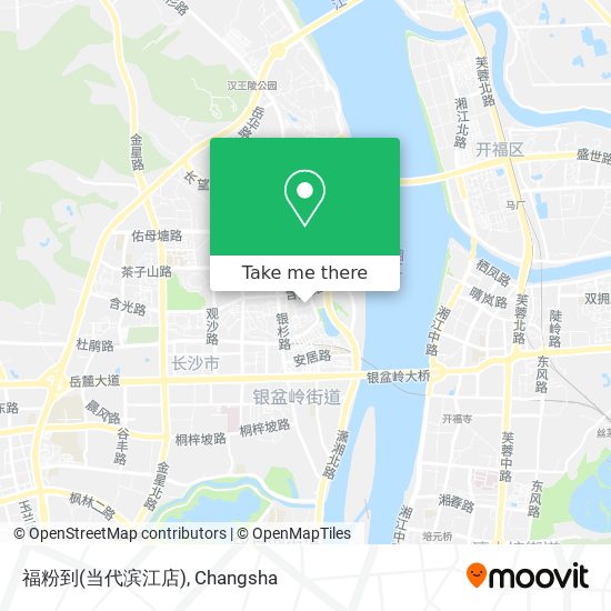 福粉到(当代滨江店) map