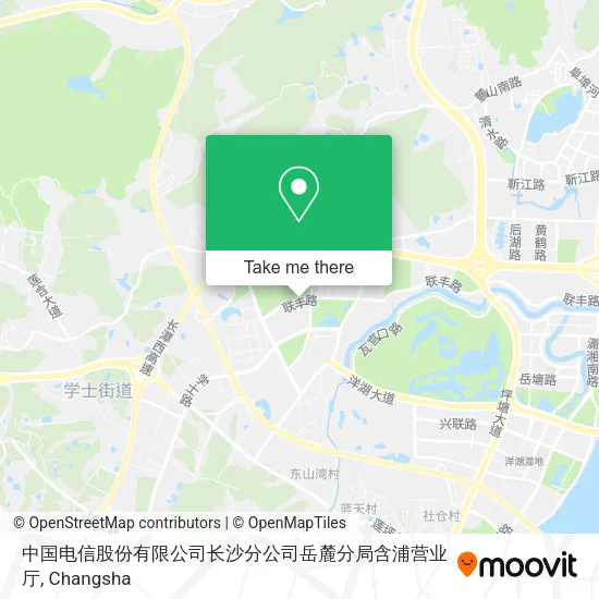 中国电信股份有限公司长沙分公司岳麓分局含浦营业厅 map