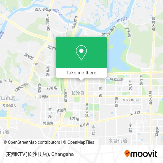 麦潮KTV(长沙县店) map