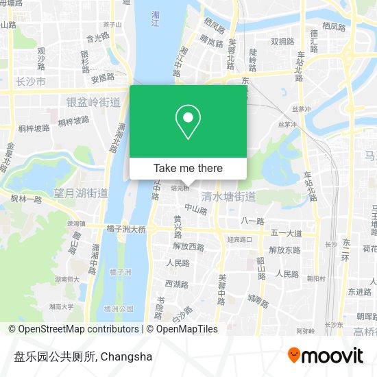 盘乐园公共厕所 map
