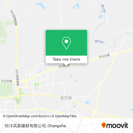 经沣高新建材有限公司 map
