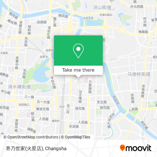 养乃世家(火星店) map