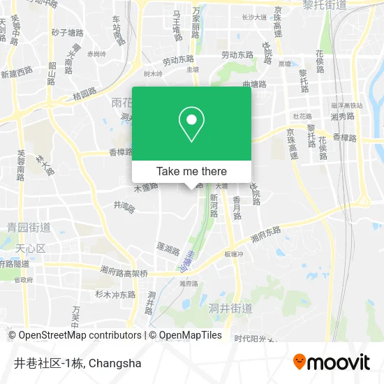 井巷社区-1栋 map