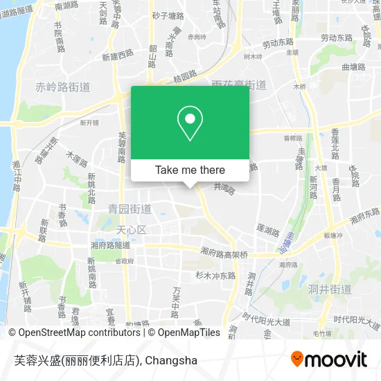 芙蓉兴盛(丽丽便利店店) map
