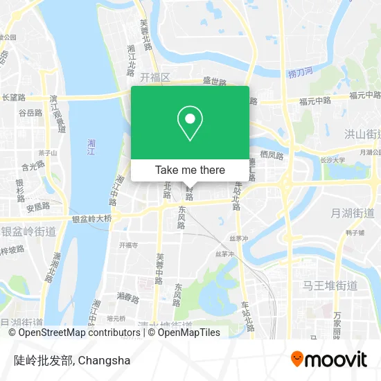 陡岭批发部 map