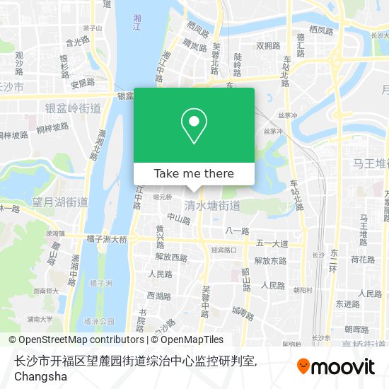 长沙市开福区望麓园街道综治中心监控研判室 map