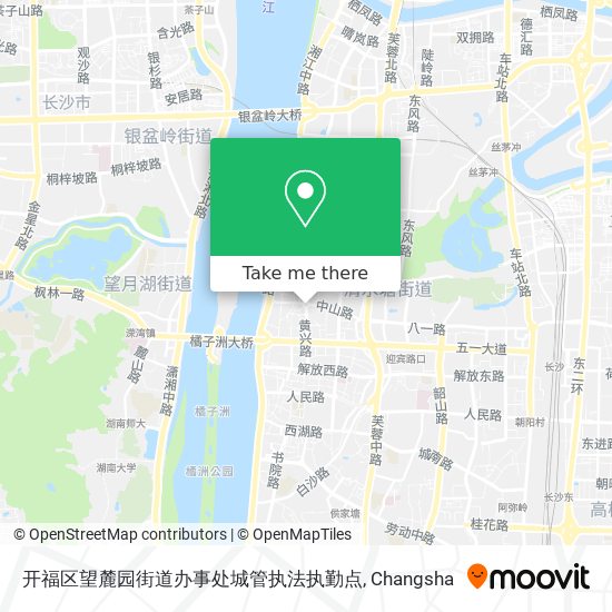 开福区望麓园街道办事处城管执法执勤点 map