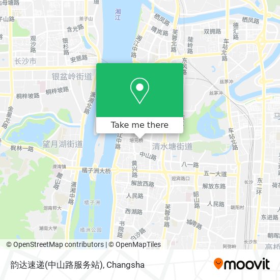 韵达速递(中山路服务站) map