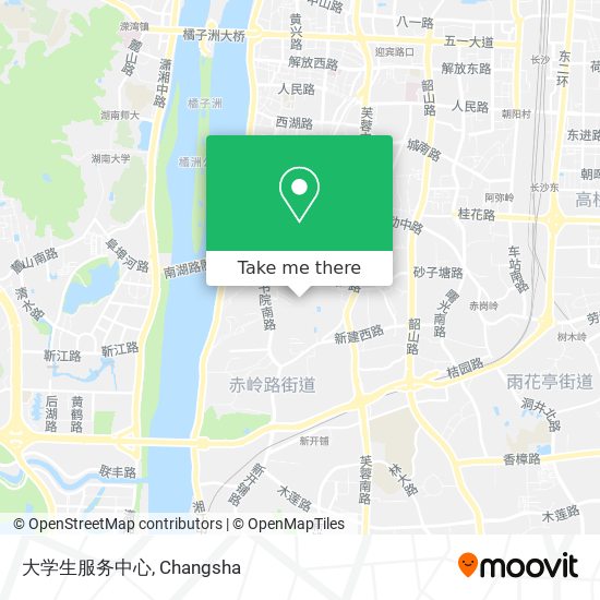 大学生服务中心 map