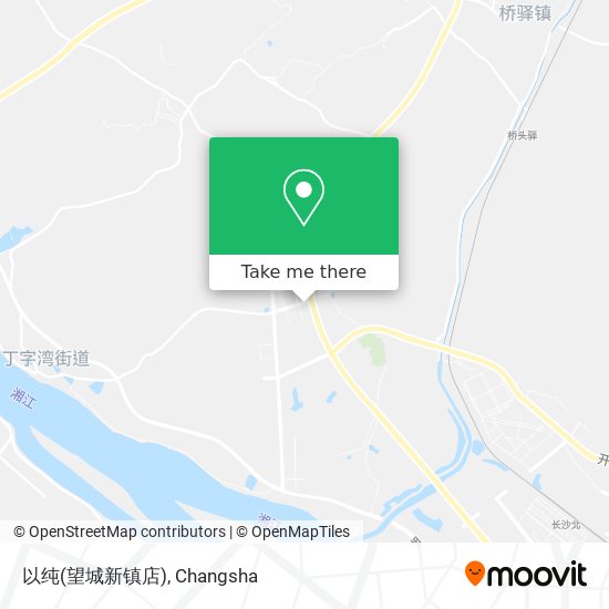 以纯(望城新镇店) map