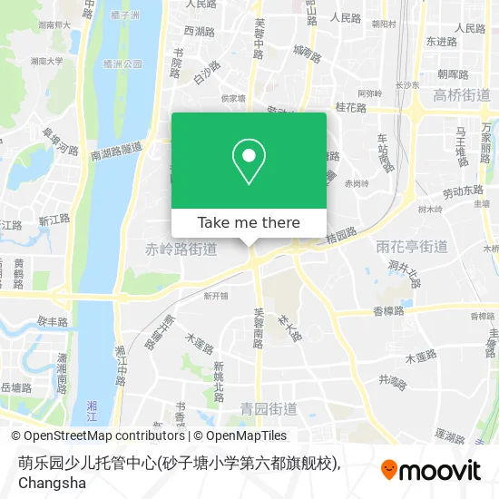 萌乐园少儿托管中心(砂子塘小学第六都旗舰校) map