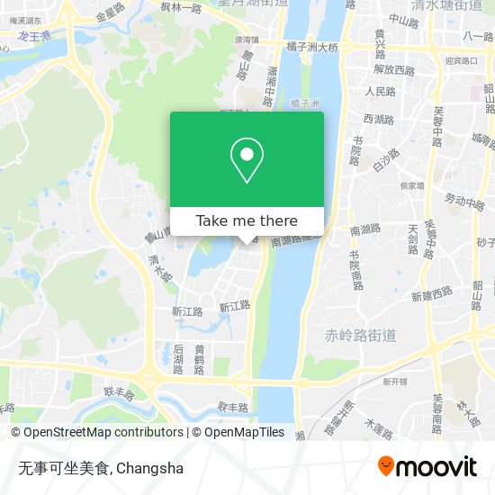 无事可坐美食 map