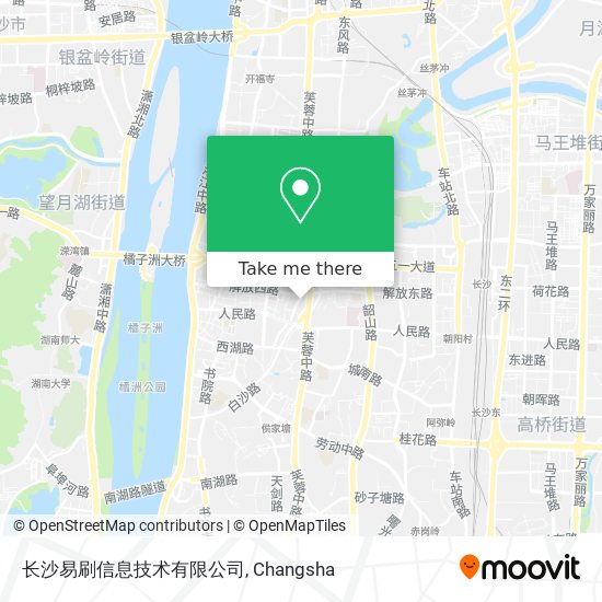 长沙易刷信息技术有限公司 map