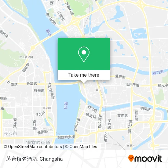 茅台镇名酒坊 map