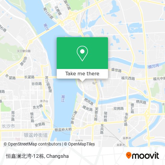 恒鑫澜北湾-12栋 map