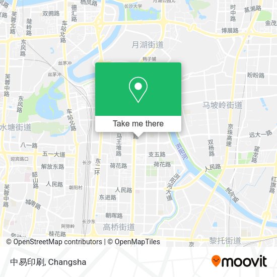 中易印刷 map