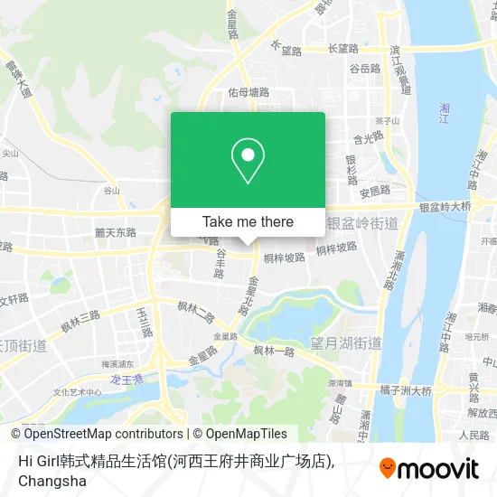 Hi Girl韩式精品生活馆(河西王府井商业广场店) map