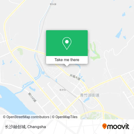 长沙融创城 map